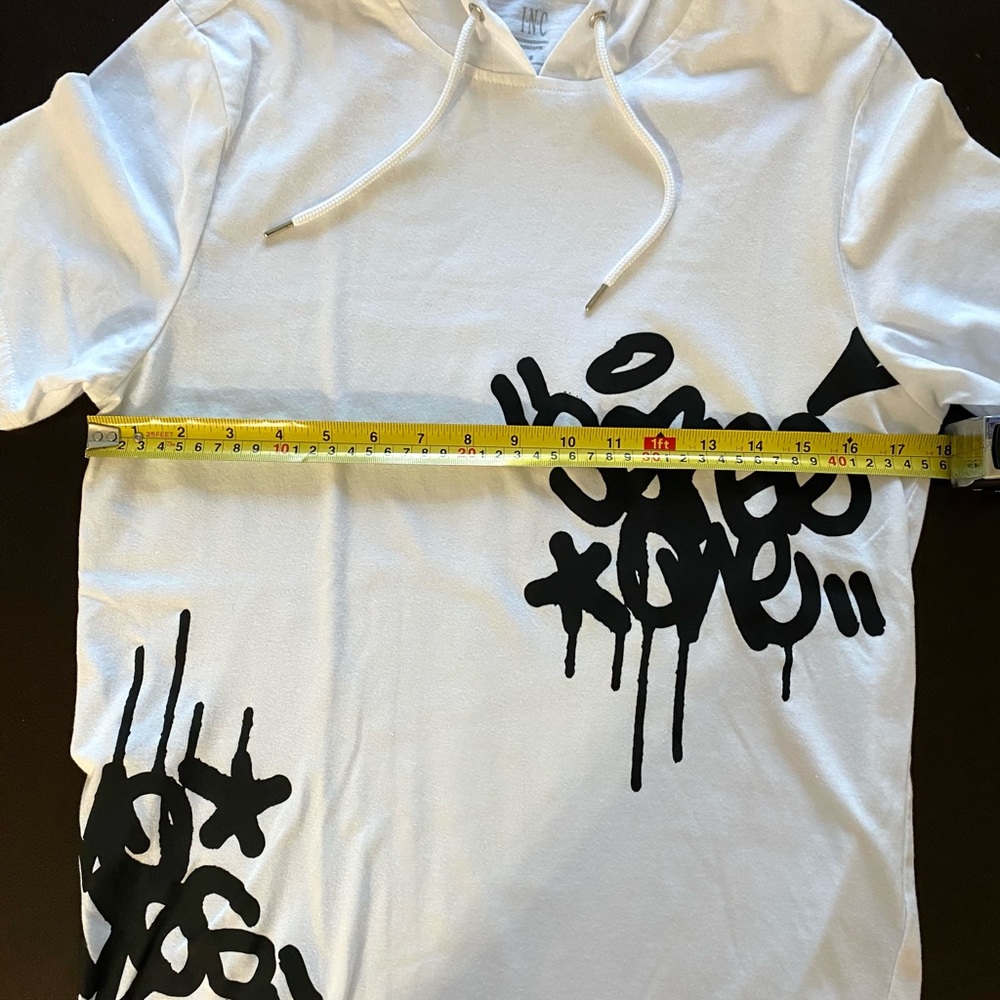INC men’s Supersonic Short-sleeve Hoodie.